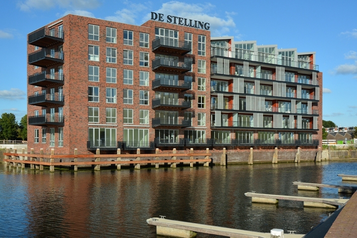 ‘Industrieel’ appartementencomplex De Stelling in Zwolle opgeleverd