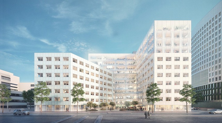 Nieuw hoofdkantoor TBI-bedrijven na revitalisering MM25-gebouw Rotterdam