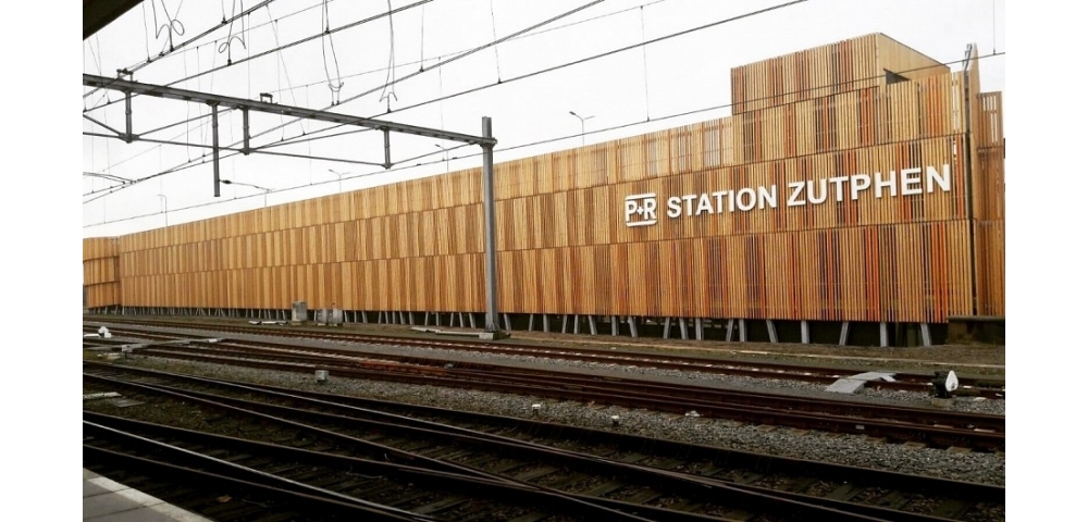 Parkeergarage in Zutphen met natuurlijk ventilatie en veel daglicht